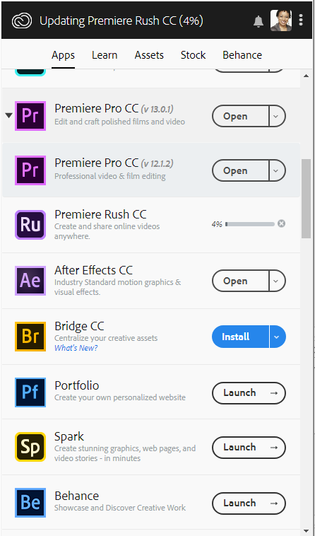 adobe premiere portable not opening