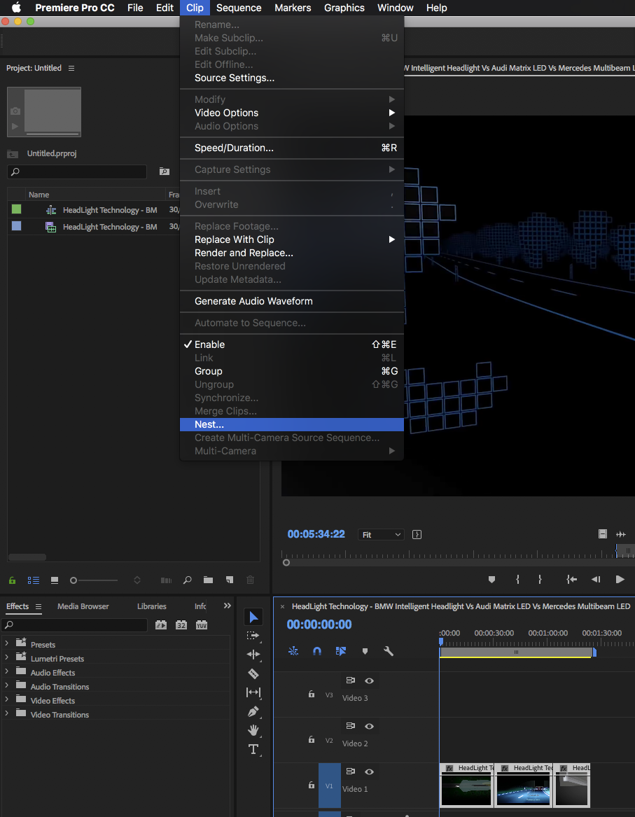 Stabilize multiple clips sequentially on the timel... - Adobe Community ...