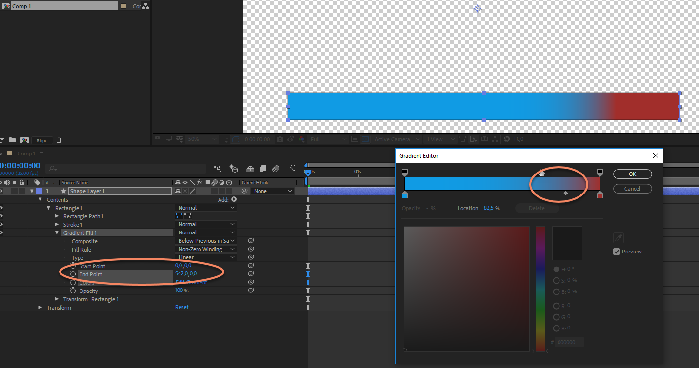 Gradient Fill After Effects