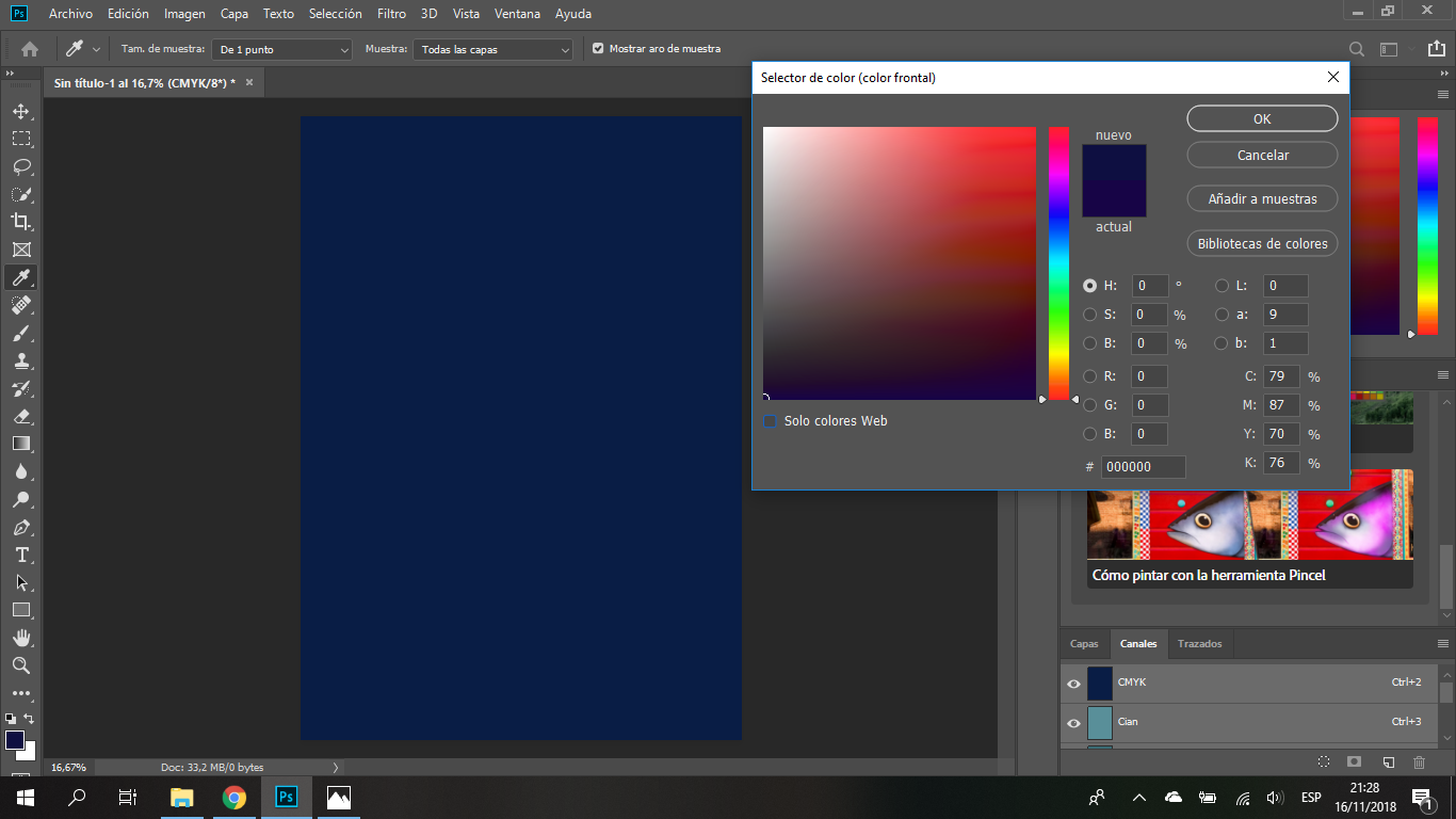 Black Isn't Black, Its Blue. - Adobe Community - 10209808