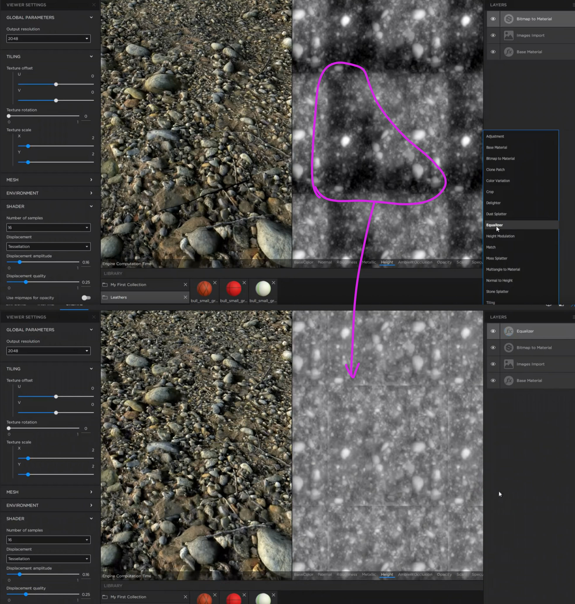 写真からｃｇテクスチャ画像を作るとき 上下と左右で照りや影の影響を受けないシームレス画像を作るには Adobe Support Community