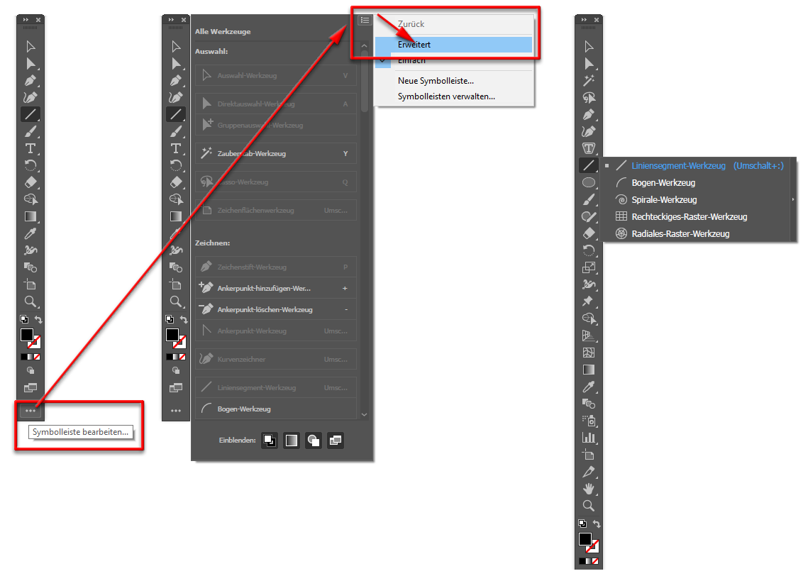 Solved Arc Spiral Etc Tools Missing Adobe Support Community