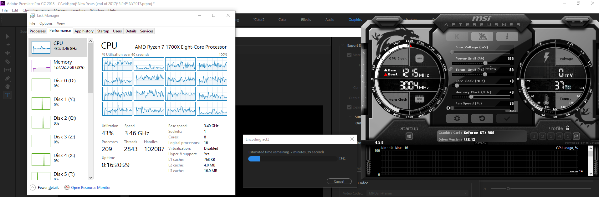 SLOW Render Speed For Graphics Over Video - Adobe Community - 10249303