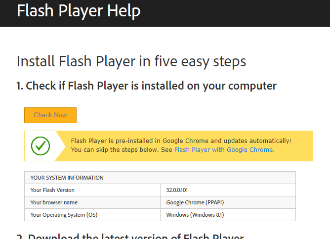 Features – Flash Browser