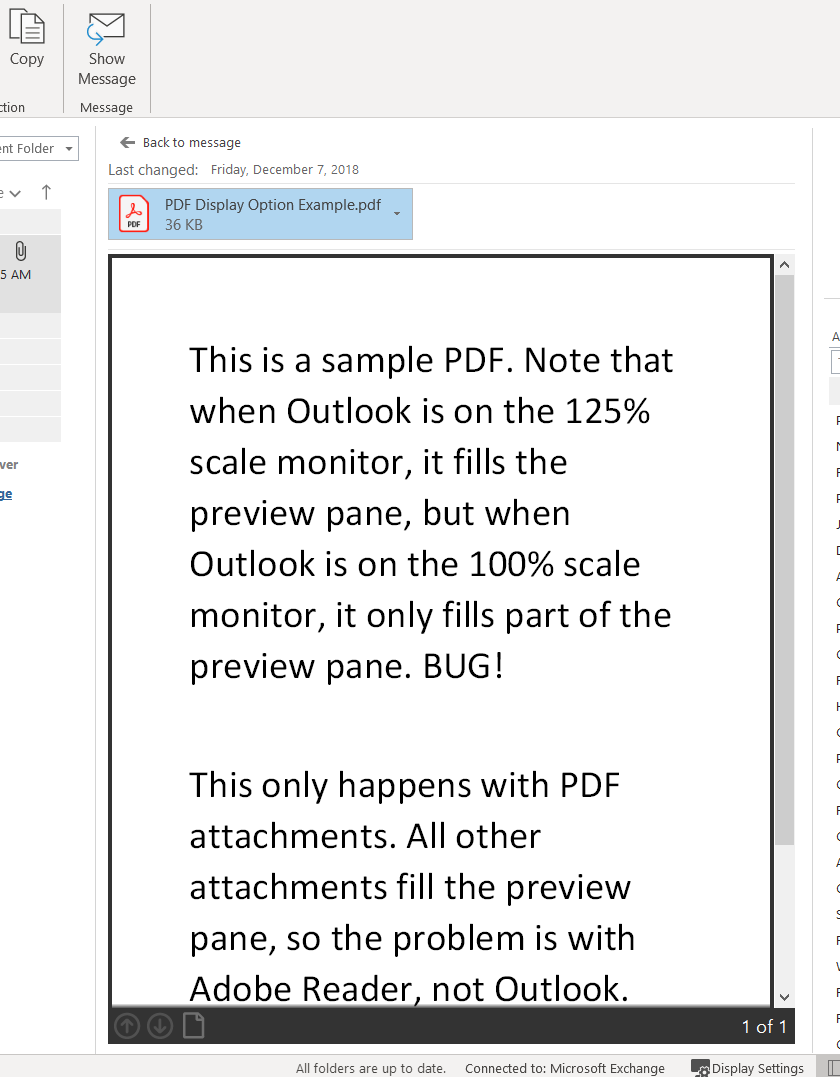 pdf preview for outlook