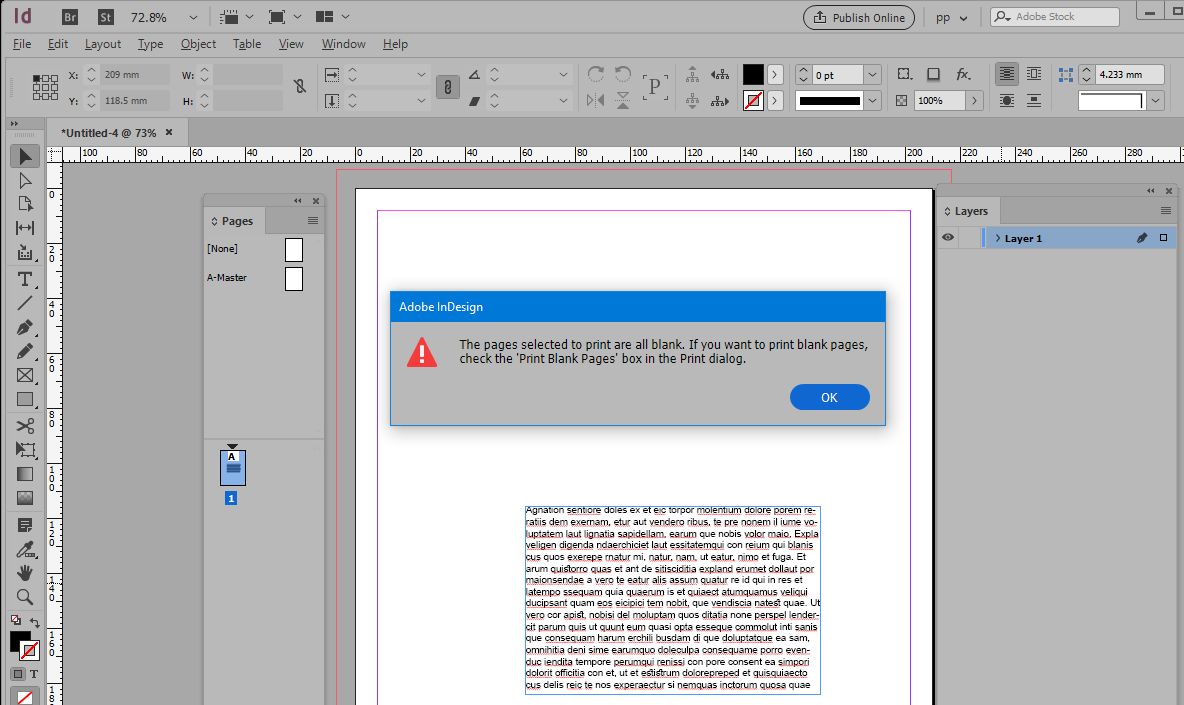 Solved: Indesign 2019 Error Printing - Adobe Community - 10256461