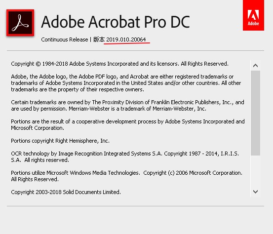differences in adobe acrobat versions