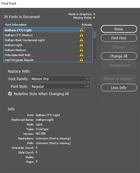 Re: Letters get substituted in InDesign - Adobe Community - 12385584