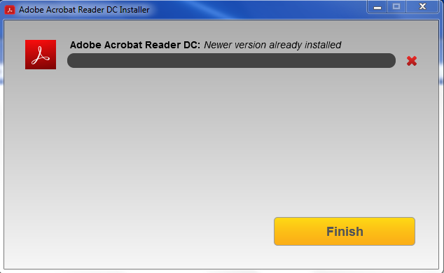 cannot download adobe reader