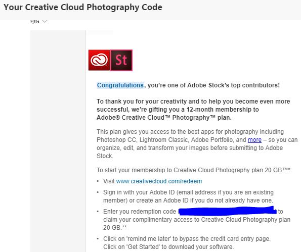 Solved: I Can't Activate To Use Redeem Code For Adobe Crea... - Adobe ...