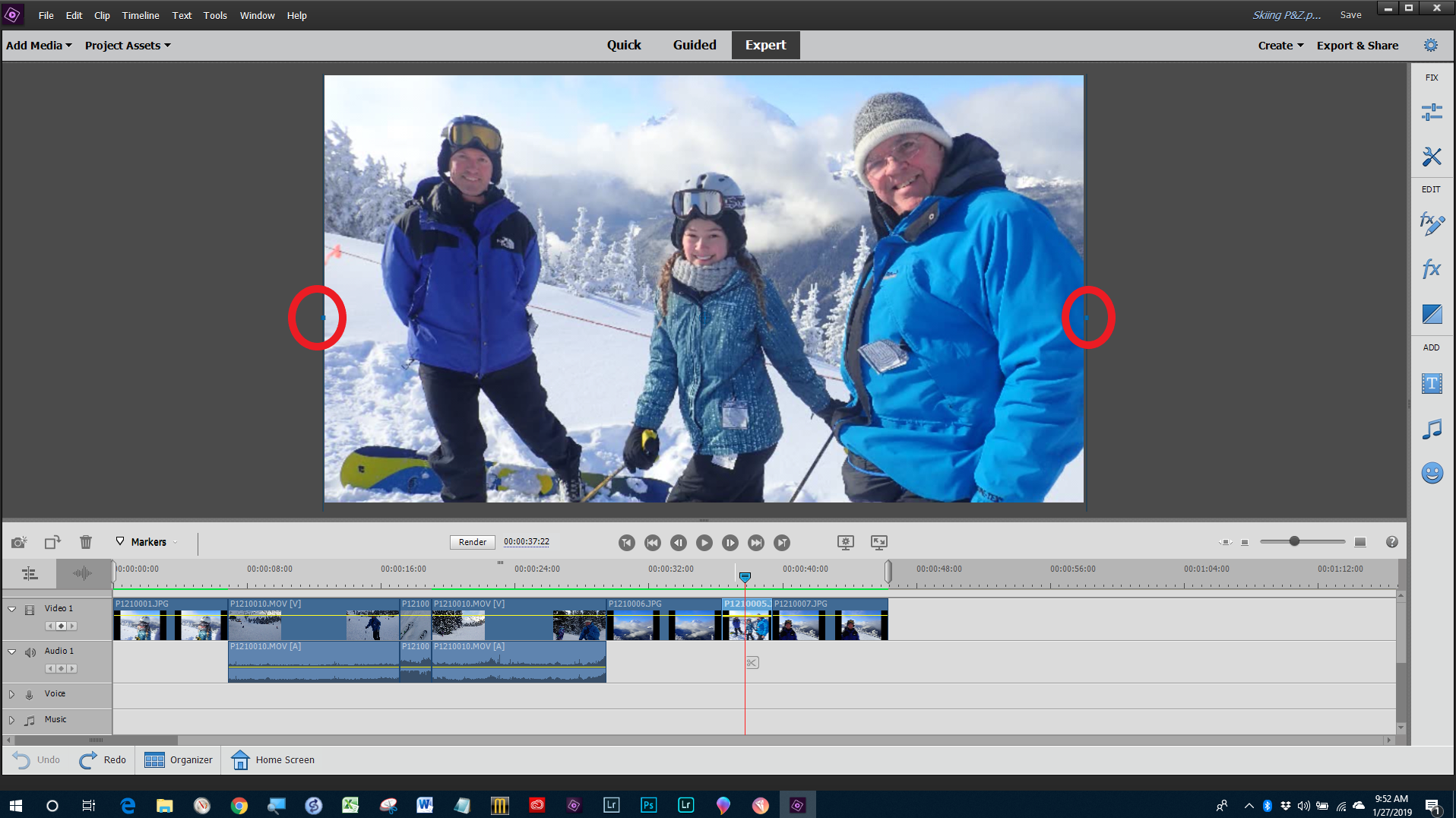 how to crop a video in adobe premiere