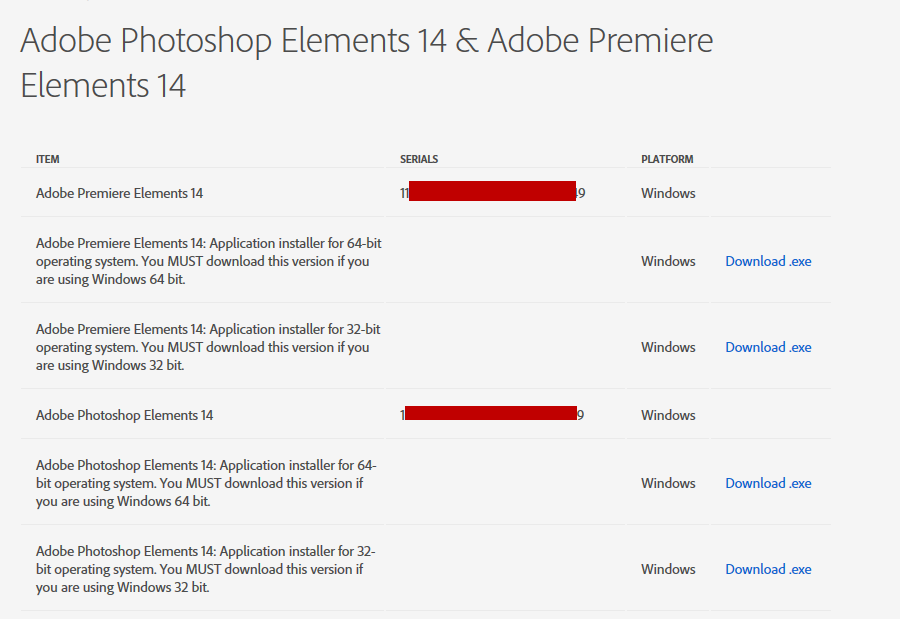 adobe elements download 64 bit