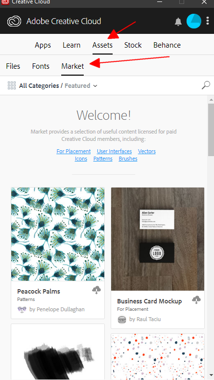 Solved Creative Cloud Market Adobe Support Community