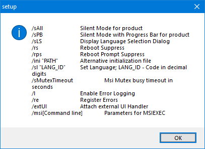 msiexec silent install setup exe
