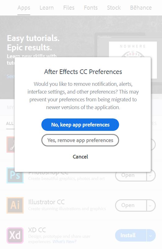 Adobe Creative Cloud keeps popping up this - Adobe Support Community