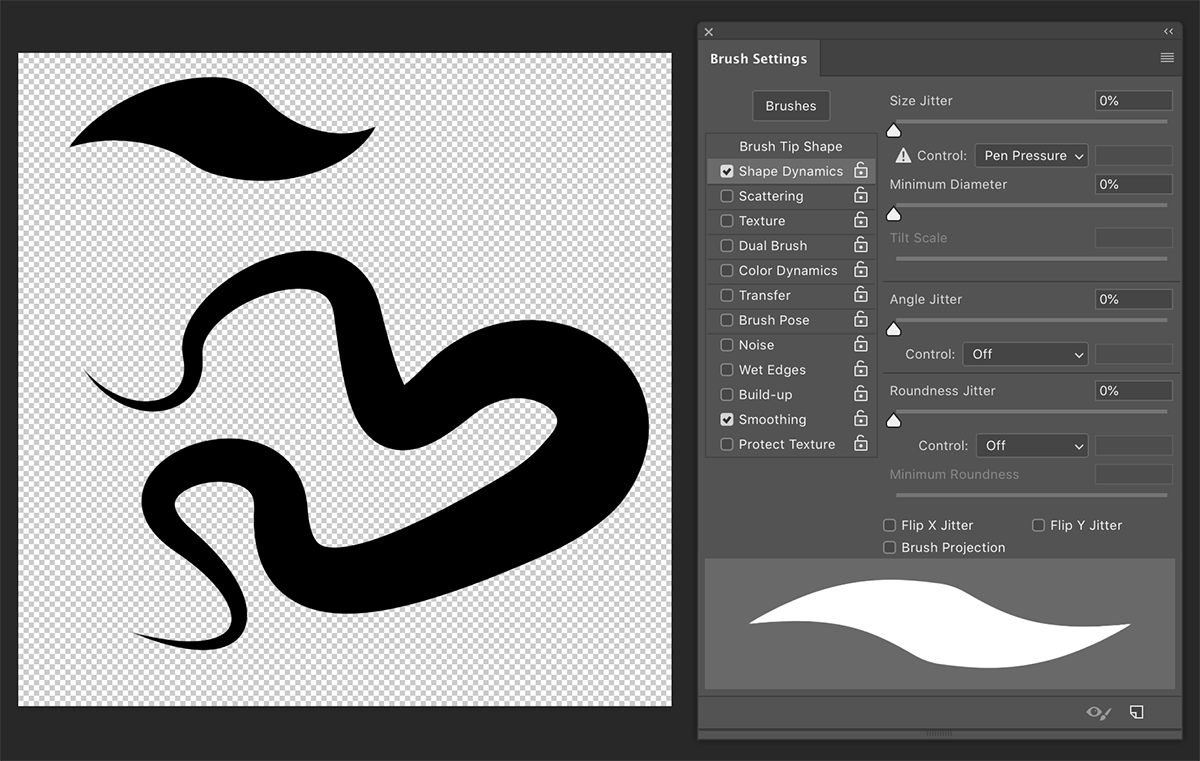 Solved: Solid to Transparent brush strokes - Adobe Community - 10382580