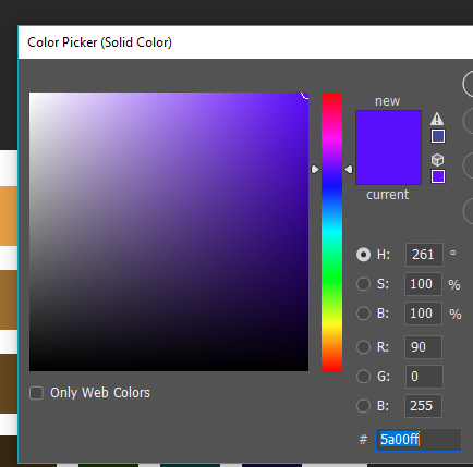 rgb 255 255 255 photoshop