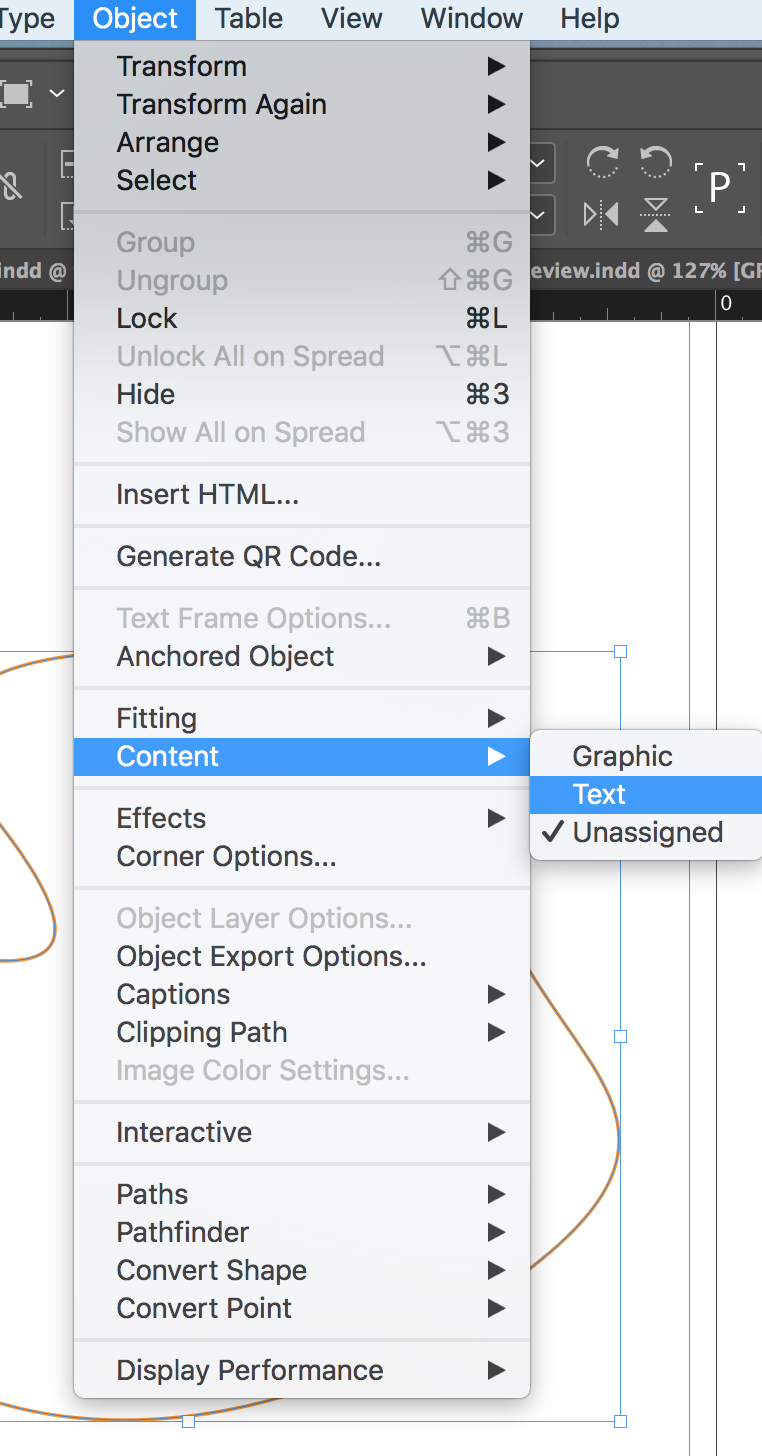 indesign data merge options