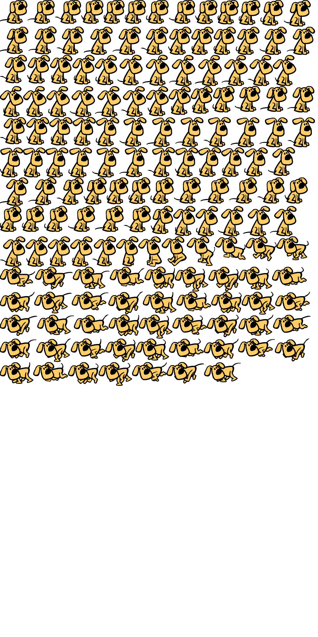 Tails Sprite Sheet in 2023  Sprite, Sheet, Sonic advance 2