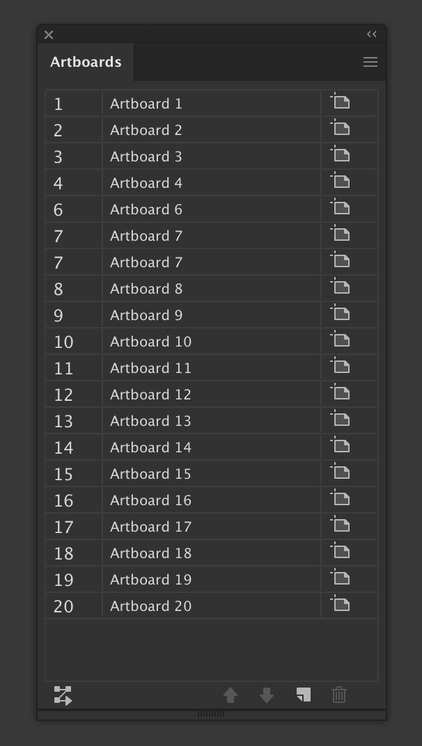 Solved How Do I Re Number The Artboards Adobe Support Community 10407130