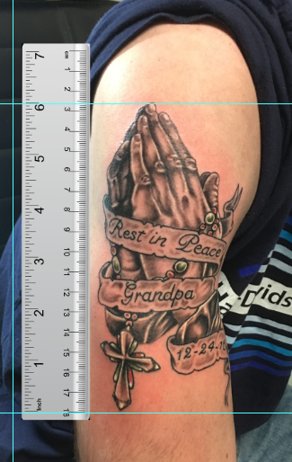 22 5X5 Tattoo Size Chart SherrylFawaz