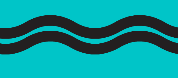 make a curved wave with adobe illustrator with pen tool