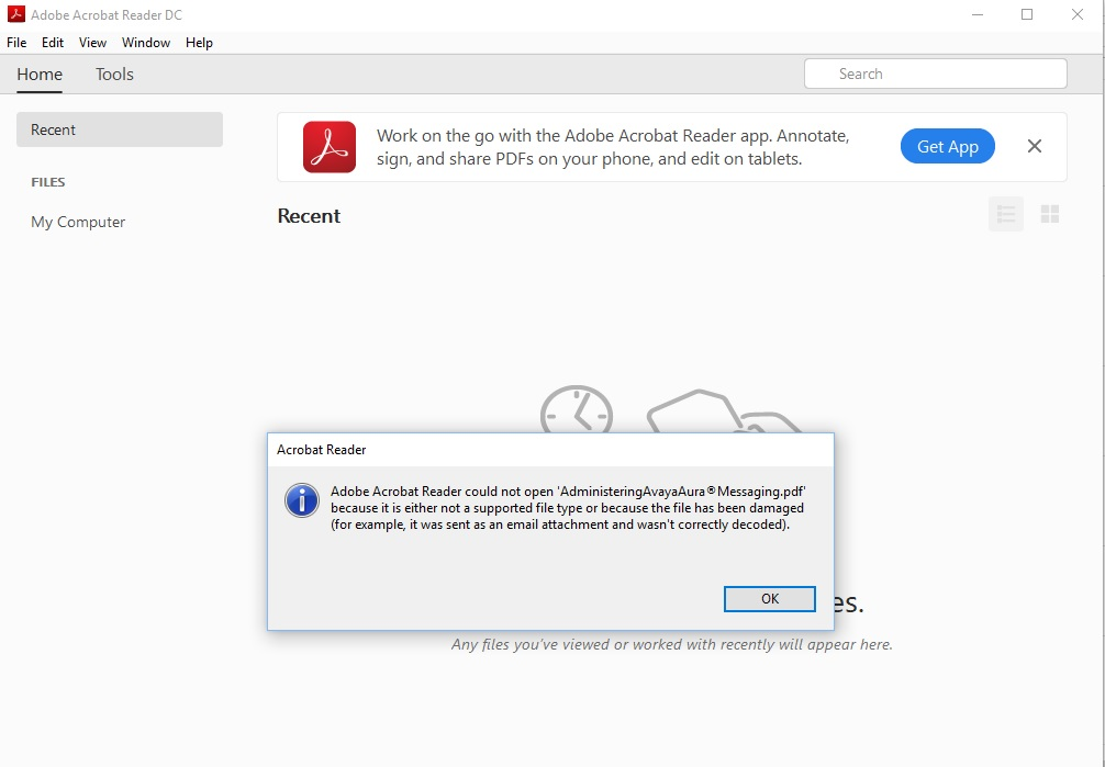 Solved Acrobat DC Not Opening Old PDF Files Adobe Support Community 