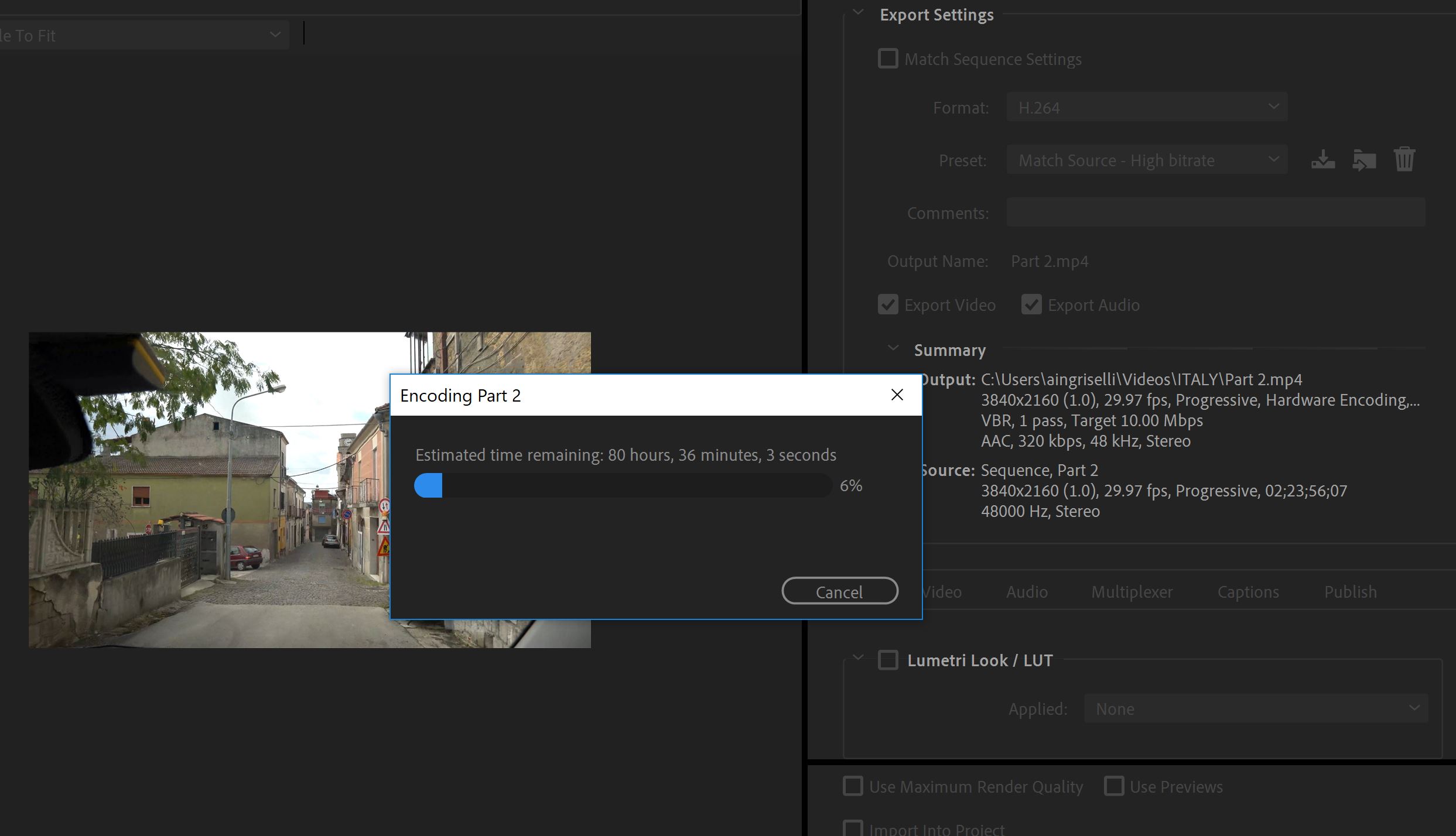 Ridiculously Long Time To Encode/export 4k Video?? - Adobe Community ...