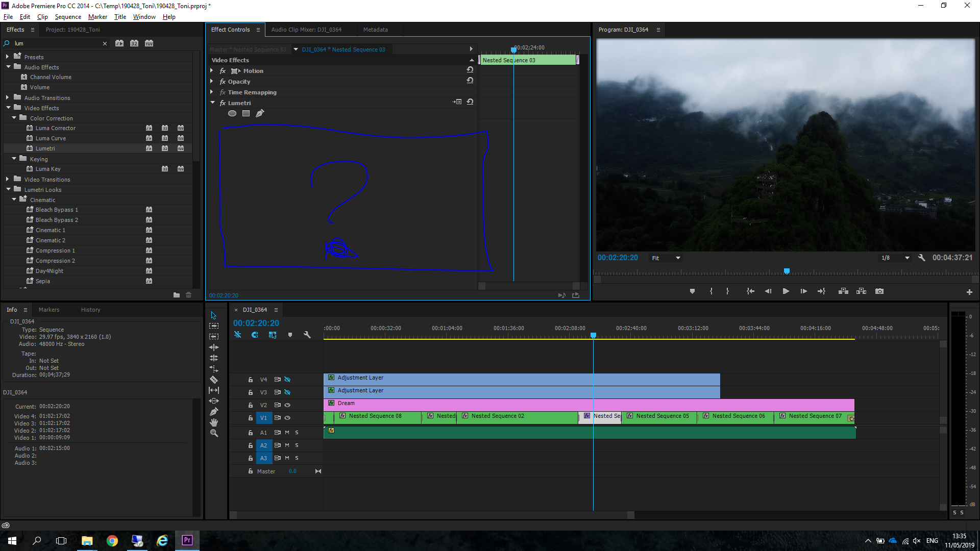 Lumetri Tab Empty Premiere Pro Cc 14 Adobe Support Community