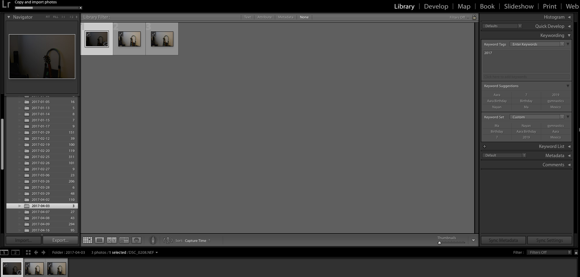 adobe lightroom stuck on checking free space