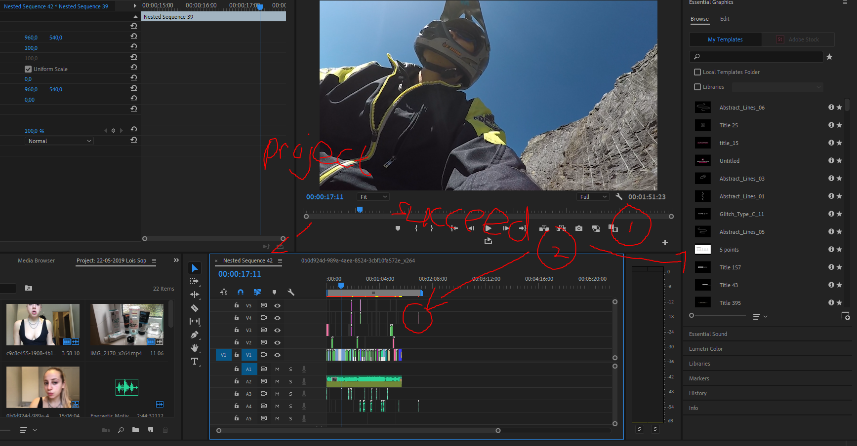 Motion graphics template is corrupt for premiere pro ошибка