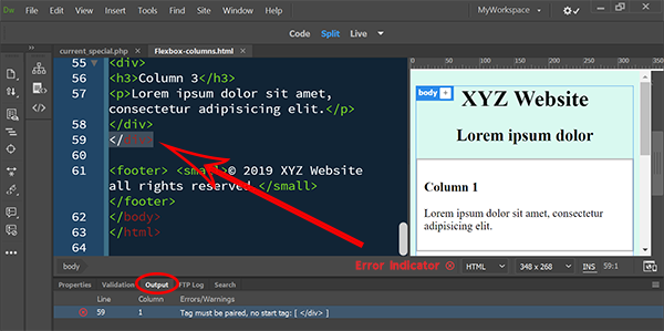 Syntax Error Highlighting Adobe Support Community 10535277