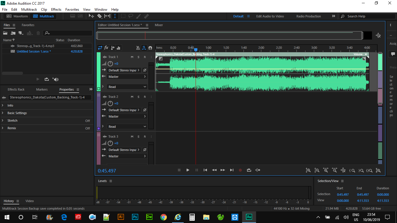 how to use adobe audition cc 2017