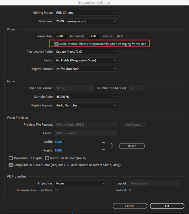 Scaling up Motion animation - Adobe Product Community - 10536186