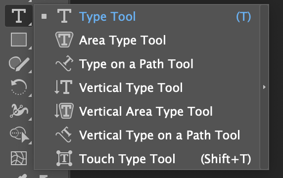 Solved: I can't find the Touch Type tool - AI v23.0.3 - Adobe Community - 10476468