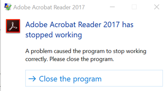 i cannot open adobe acrobat dc protected mode for mac