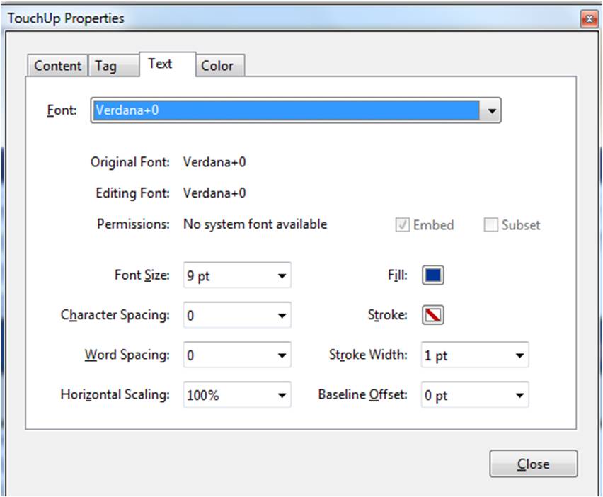 Can T Edit Font Text Acrobat 9 Pro Adobe Support Community