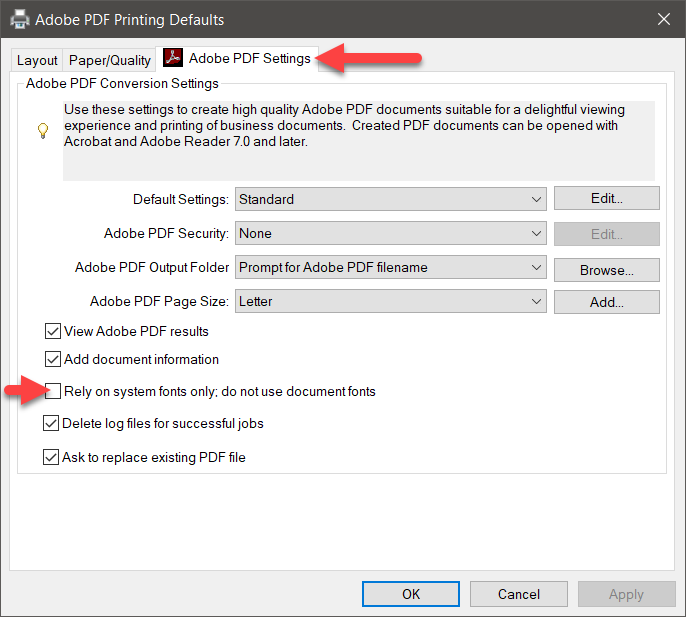 adobe not print to pdf in outlook