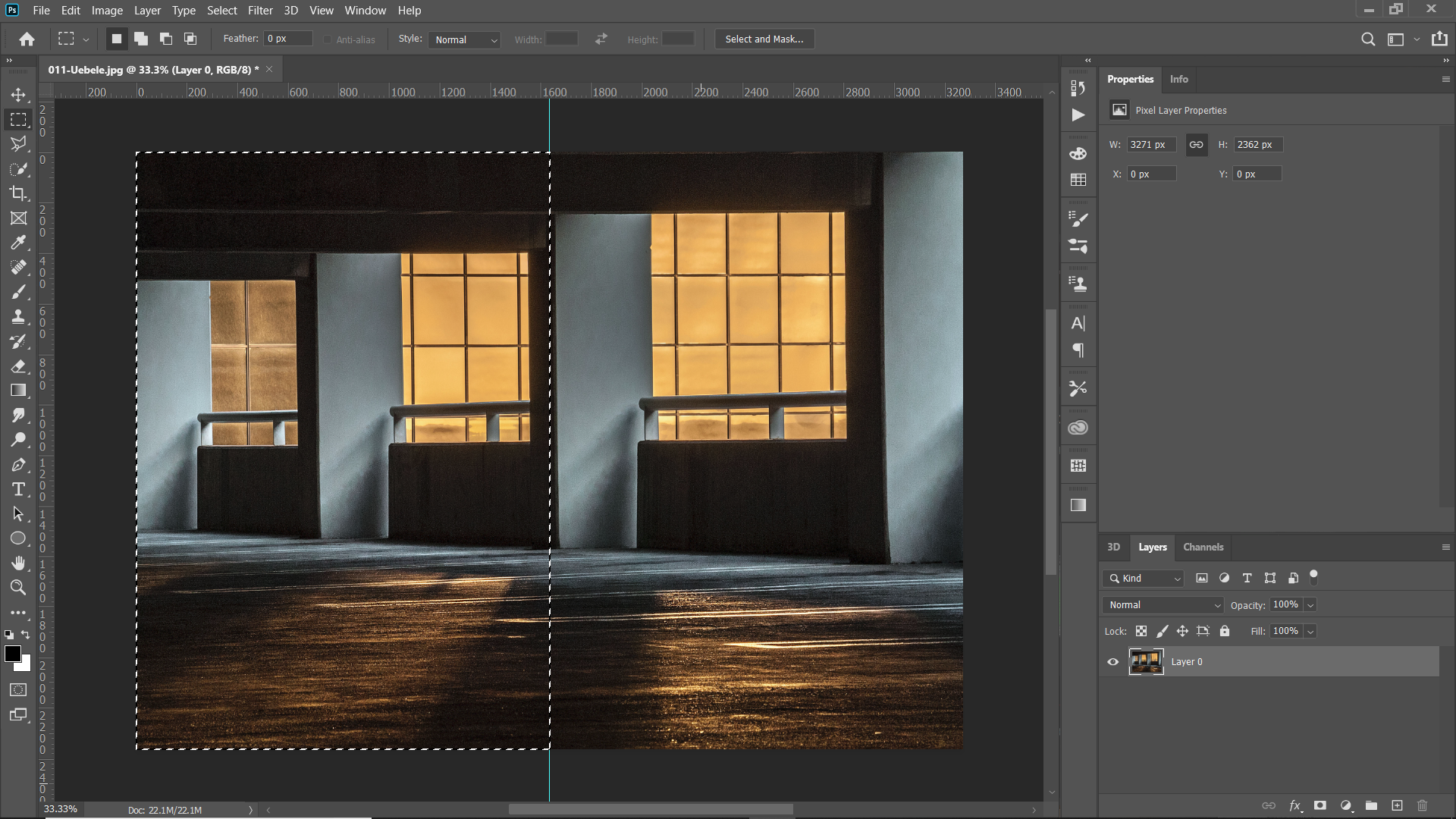 How to Split an Image in Adobe Photoshop 