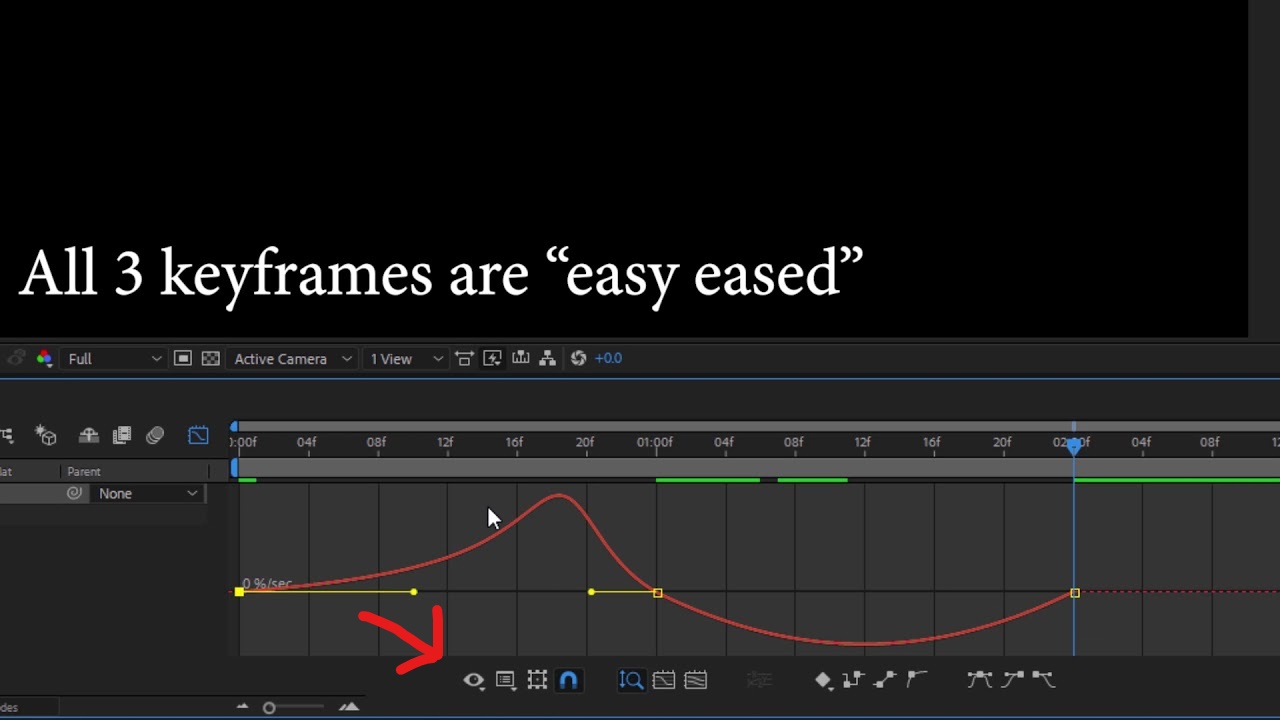 what is the command for f9 on mac for editing graphs in after effects