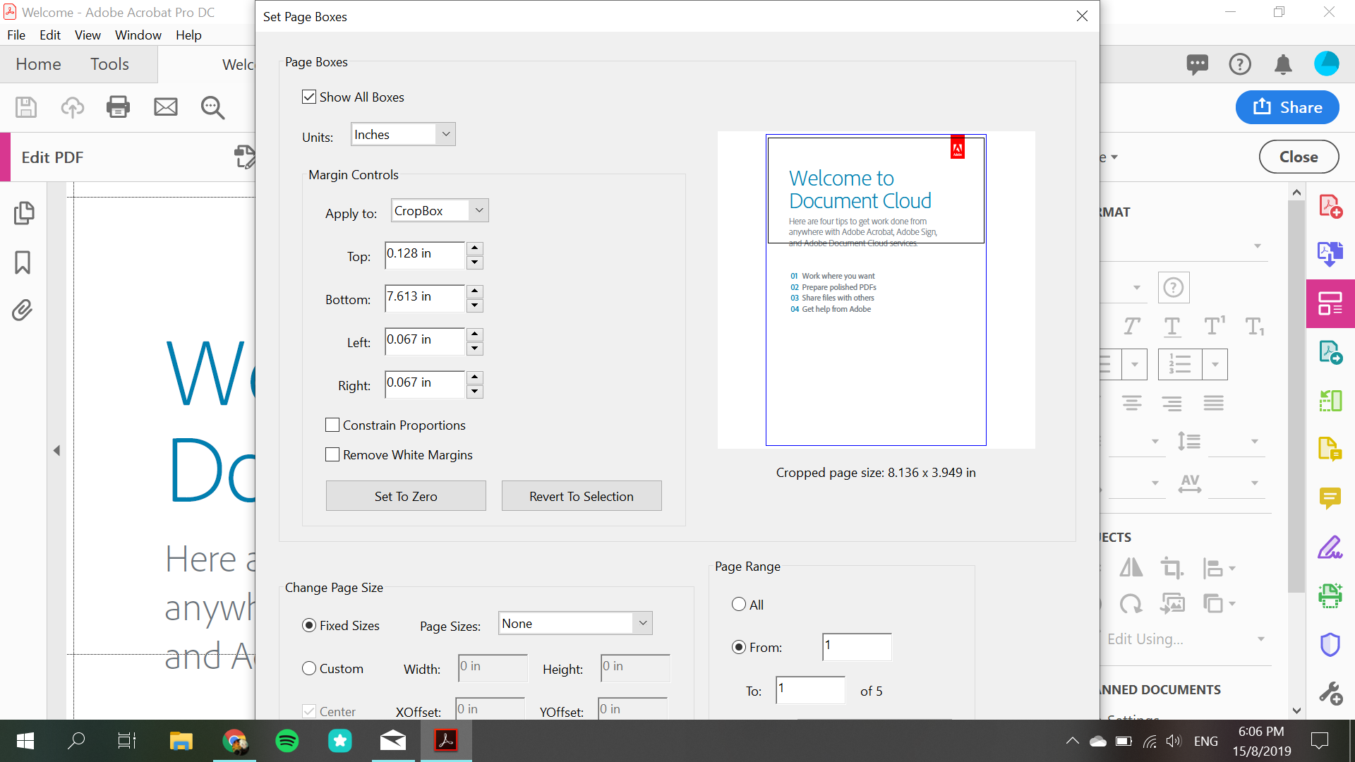 Re: Acrobat Window is cut off: the bottom part of ... - Adobe Community ...