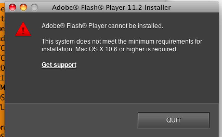 adobe flash player for mac os x version 10.10.5