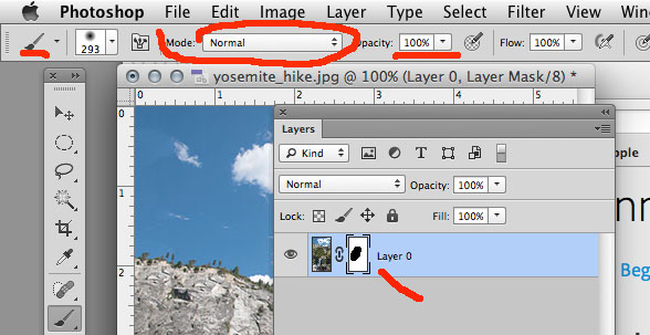 layer masking in photoshop