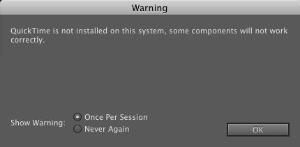 “adobe qt32 server” is not optimized for your mac.