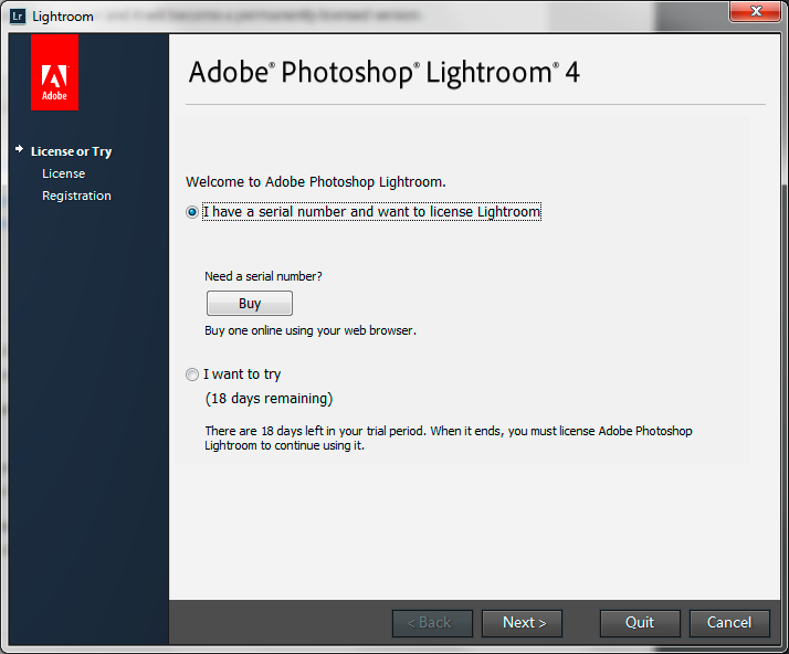 lightroom 4 serial numbers