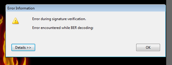 Solved Error When Attempting To Digitally Sign Adobe Support Community