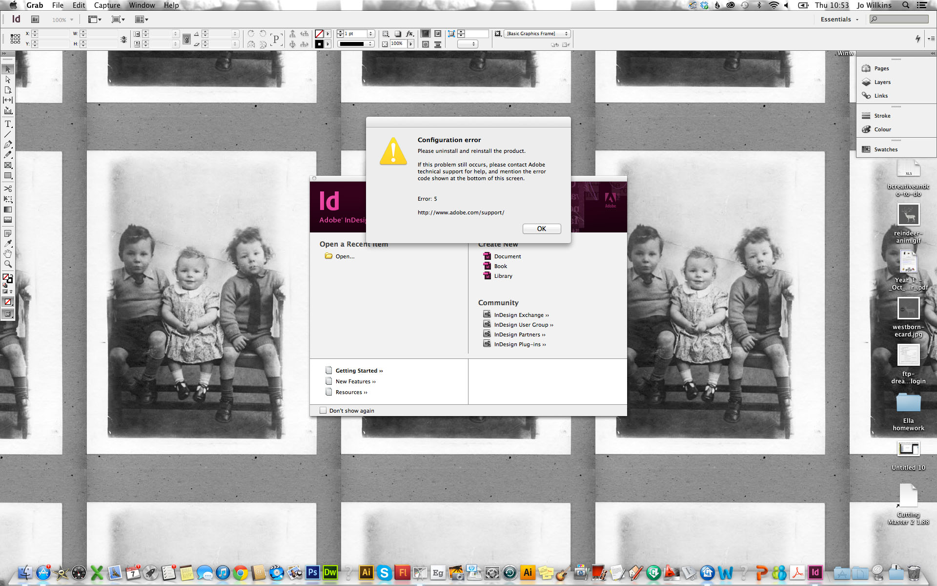 adobe indesign cs4 please uninstall and reinstall fix