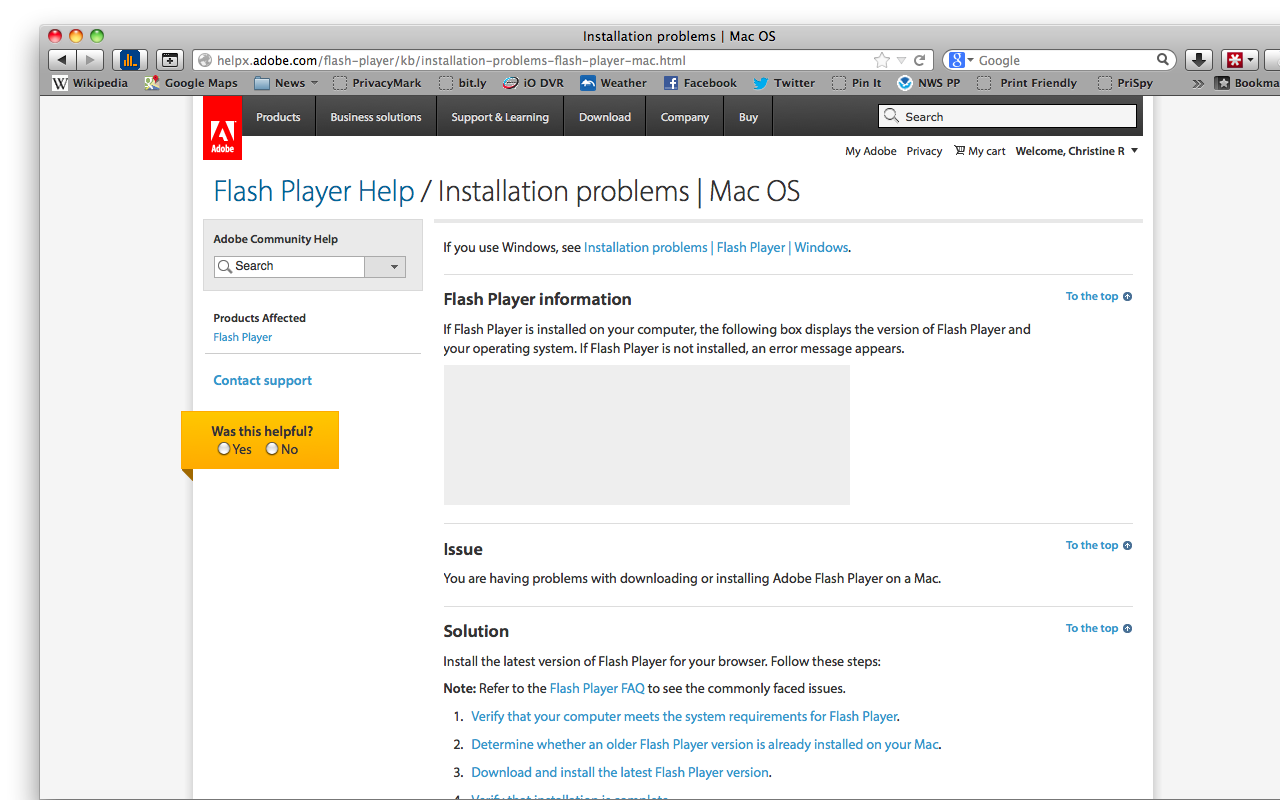 download flash player for mac 10.6.8