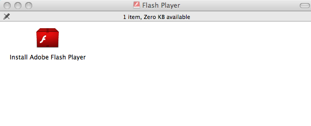 adobe flash player mac os x 10.6.8