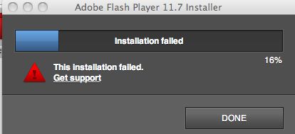 flash player 11.7.0 for mac